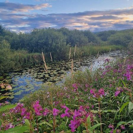 Luxury Family Beechwood Lodge With Hot Tub Lochwinnoch ภายนอก รูปภาพ